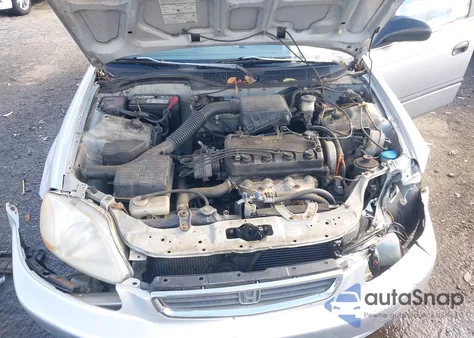 1997 Honda Civic Lx z USA, uszkodzony, nr VIN 2HGEJ6670VH527843